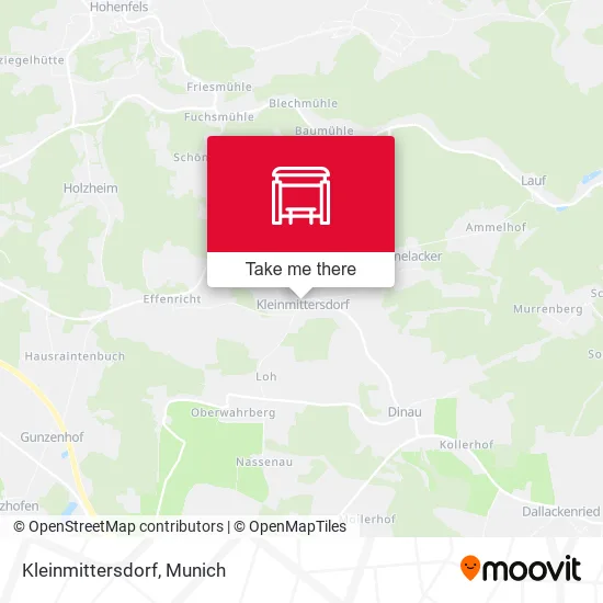 Карта Kleinmittersdorf