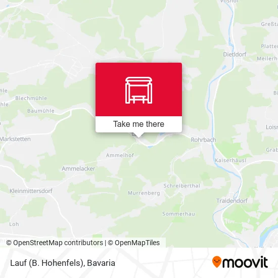 Карта Lauf (B. Hohenfels)