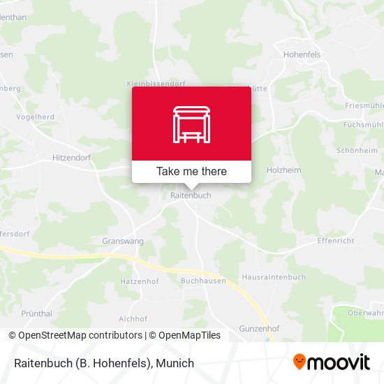 Raitenbuch (B. Hohenfels) map