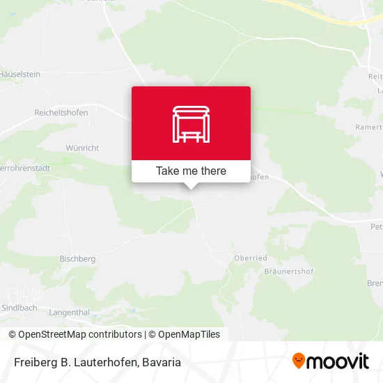Карта Freiberg B. Lauterhofen