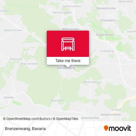 Карта Brenzenwang