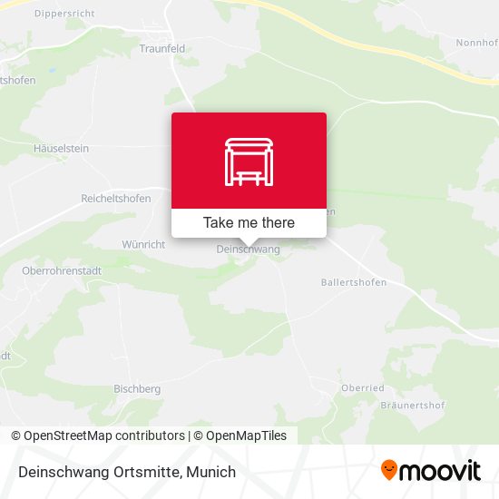 Карта Deinschwang Ortsmitte