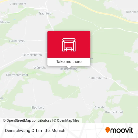 Карта Deinschwang Ortsmitte