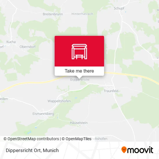Карта Dippersricht Ort