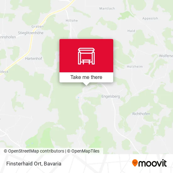 Карта Finsterhaid Ort