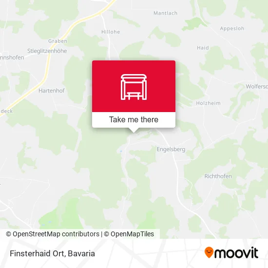 Карта Finsterhaid Ort