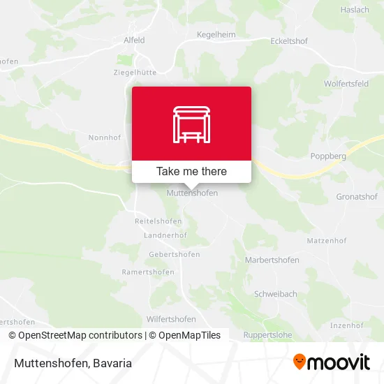Карта Muttenshofen