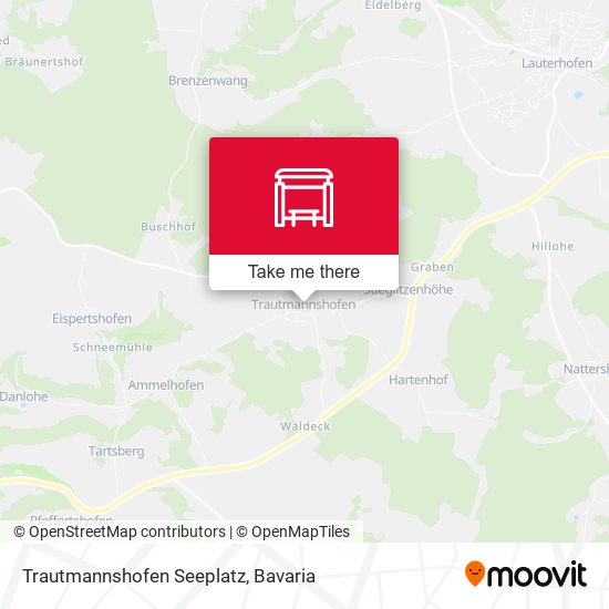 Trautmannshofen Seeplatz map
