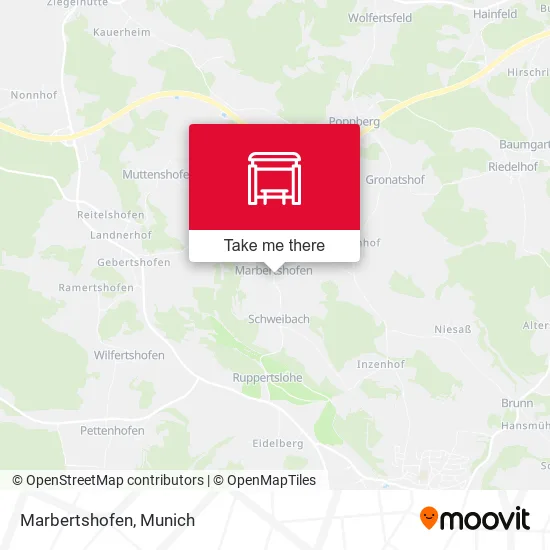 Карта Marbertshofen