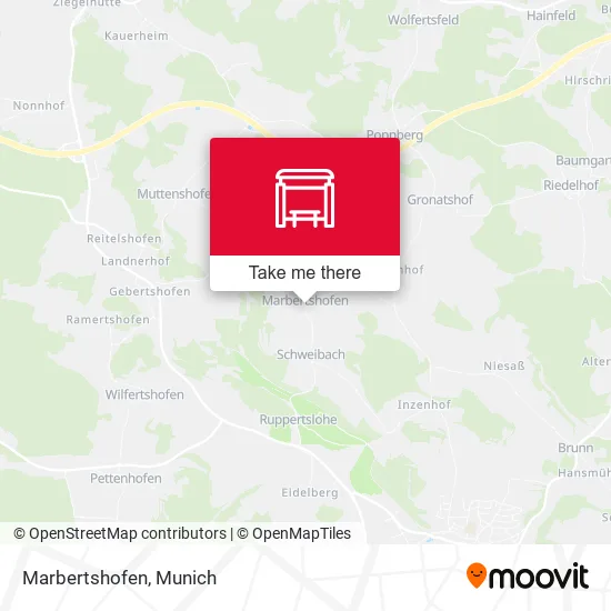 Карта Marbertshofen
