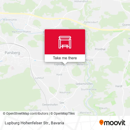 Карта Lupburg Hohenfelser Str.