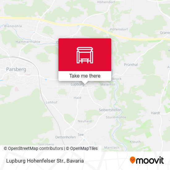 Lupburg Hohenfelser Str. map