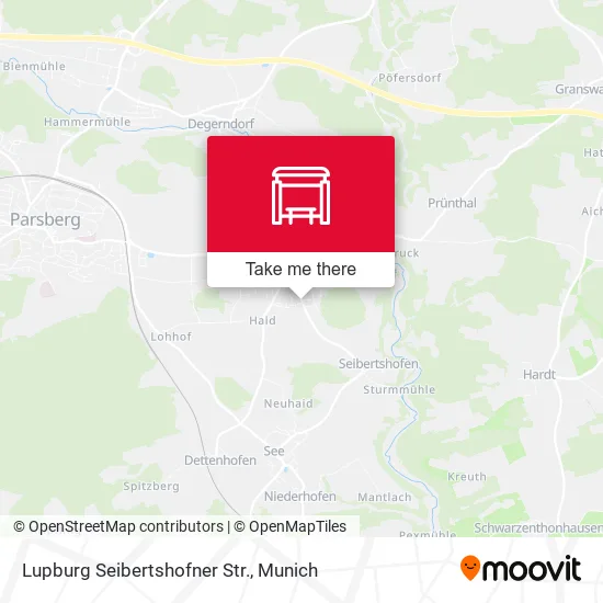 Карта Lupburg Seibertshofner Str.