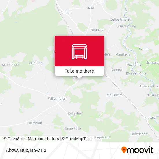 Карта Abzw. Bux