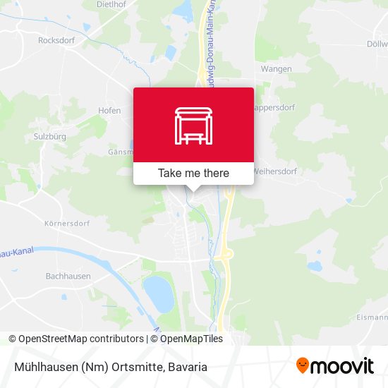 Mühlhausen (Nm) Ortsmitte map