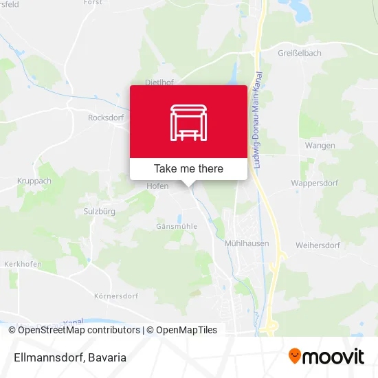 Карта Ellmannsdorf
