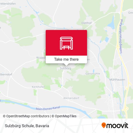 Sulzbürg Schule map