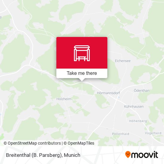 Карта Breitenthal (B. Parsberg)