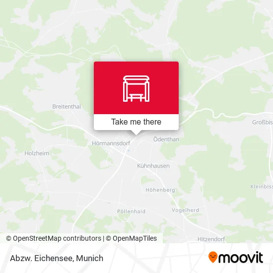 Карта Abzw. Eichensee