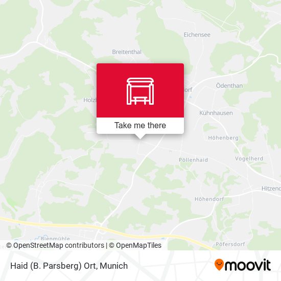 Карта Haid (B. Parsberg) Ort