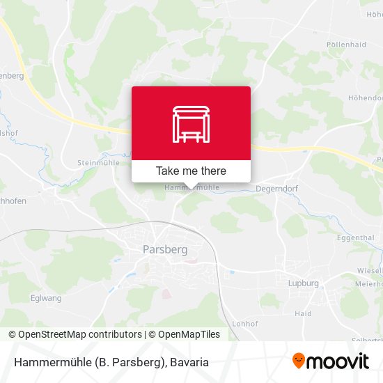 Hammermühle (B. Parsberg) map