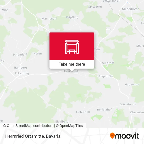Карта Herrnried Ortsmitte