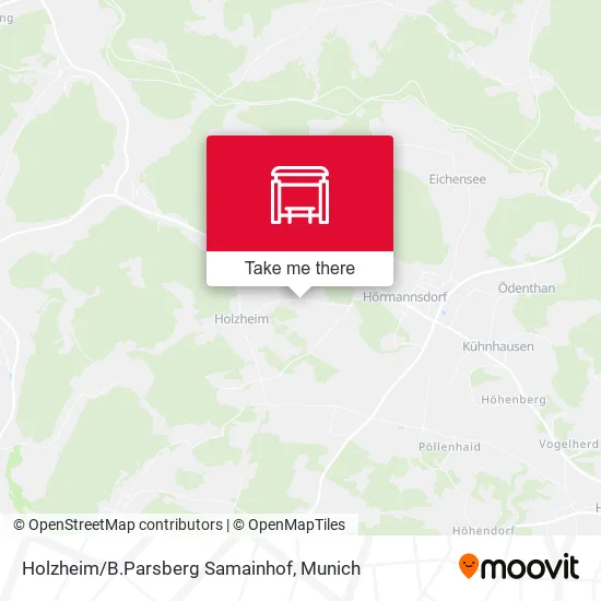 Карта Holzheim/B.Parsberg Samainhof