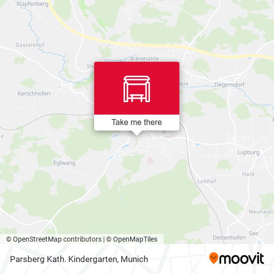 Parsberg Kath. Kindergarten map