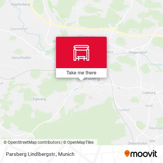 Карта Parsberg Lindlbergstr.