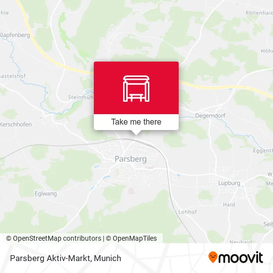 Карта Parsberg Aktiv-Markt