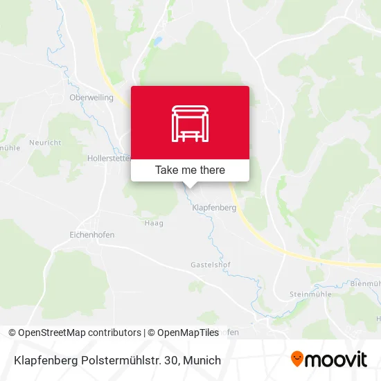 Карта Klapfenberg Polstermühlstr. 30