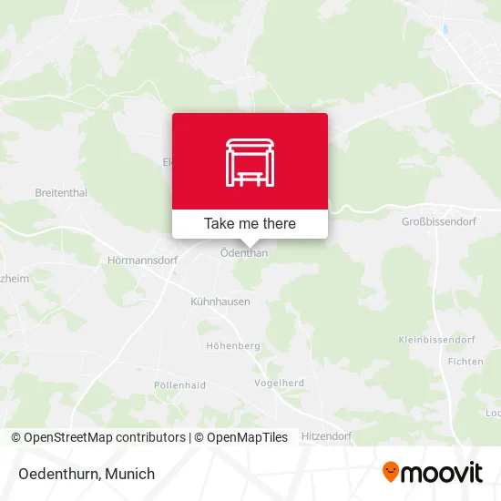 Карта Oedenthurn