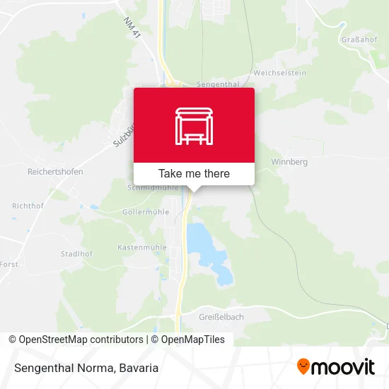 Карта Sengenthal Norma