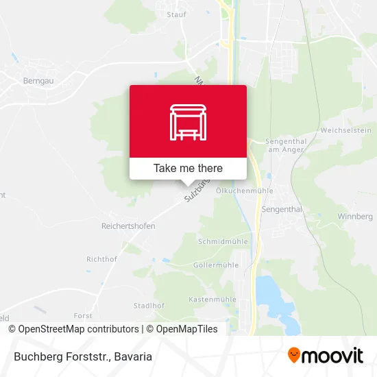 Карта Buchberg Forststr.