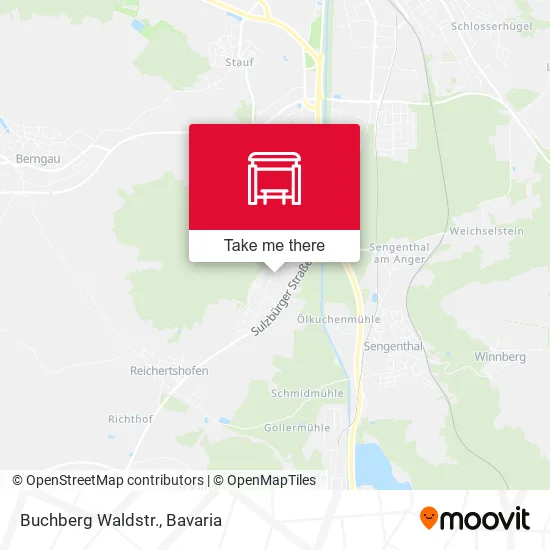 Карта Buchberg Waldstr.