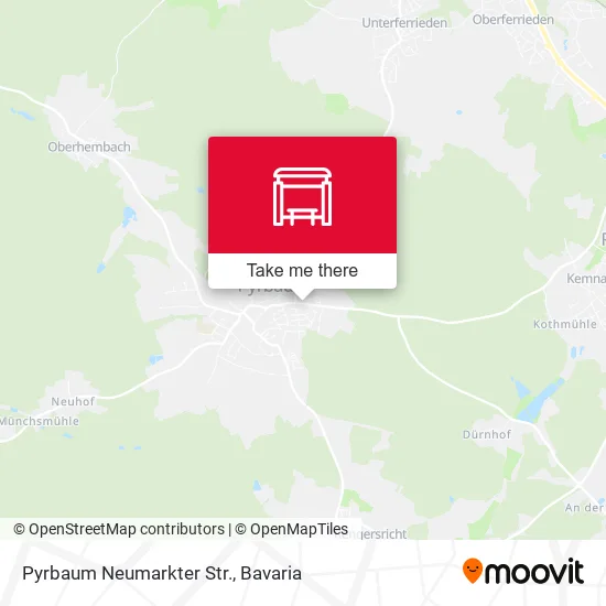 Карта Pyrbaum Neumarkter Str.