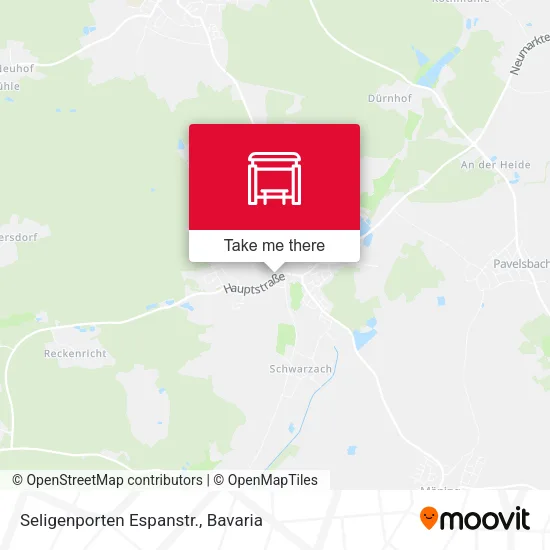 Карта Seligenporten Espanstr.