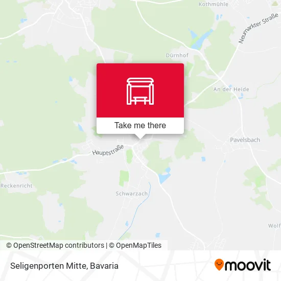 Карта Seligenporten Mitte