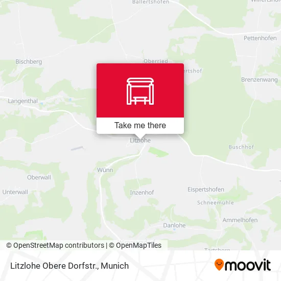 Карта Litzlohe Obere Dorfstr.