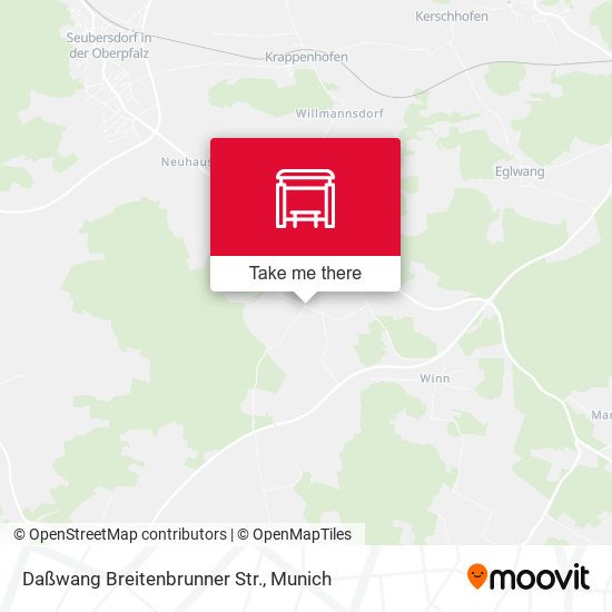 Daßwang Breitenbrunner Str. map