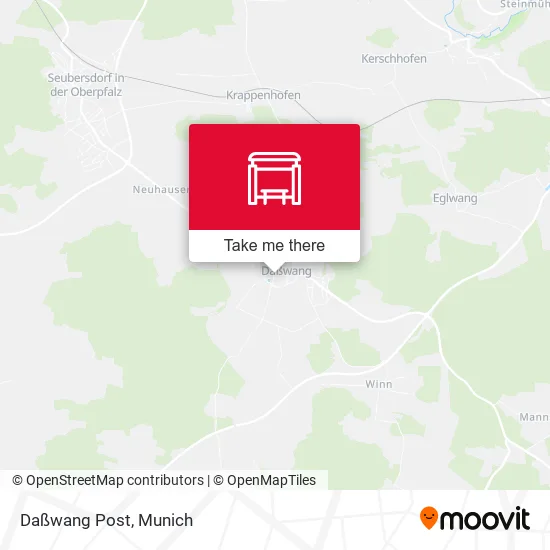 Карта Daßwang Post