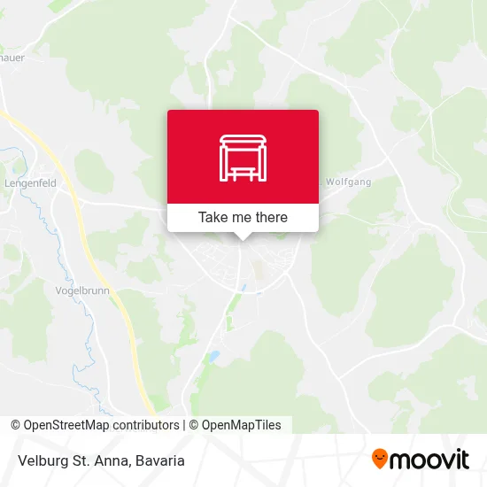 Velburg St. Anna map