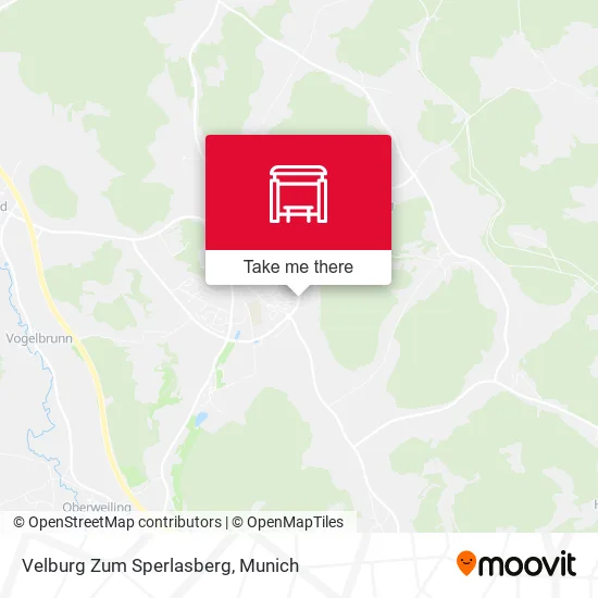 Карта Velburg Zum Sperlasberg