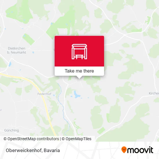 Карта Oberweickenhof