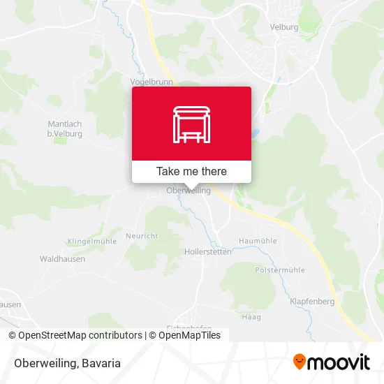 Карта Oberweiling