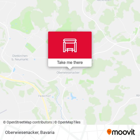 Карта Oberwiesenacker