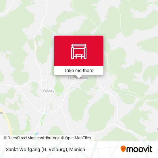 Sankt Wolfgang (B. Velburg) map