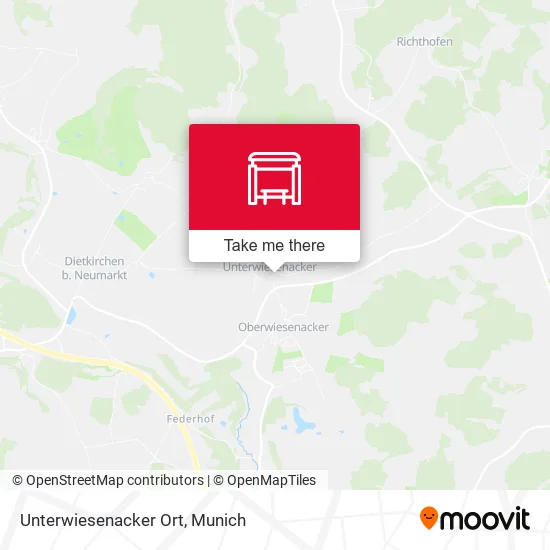 Карта Unterwiesenacker Ort