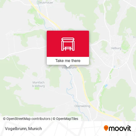 Карта Vogelbrunn