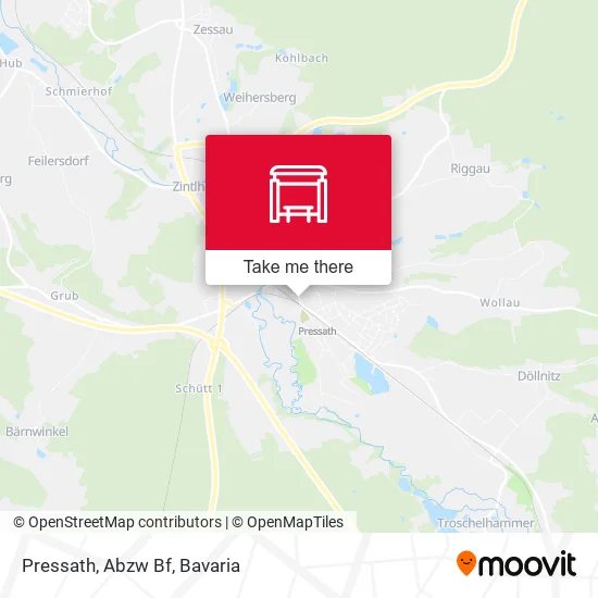 Карта Pressath, Abzw Bf